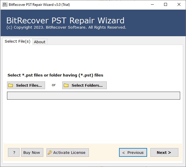 BitRecover PST Repair Wizard 